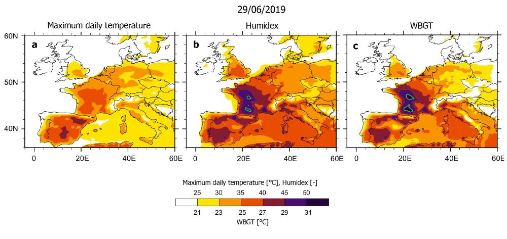 Mapa calor Europa