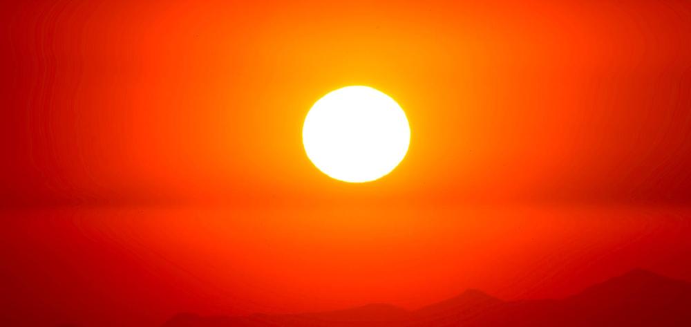 Sol ardiente