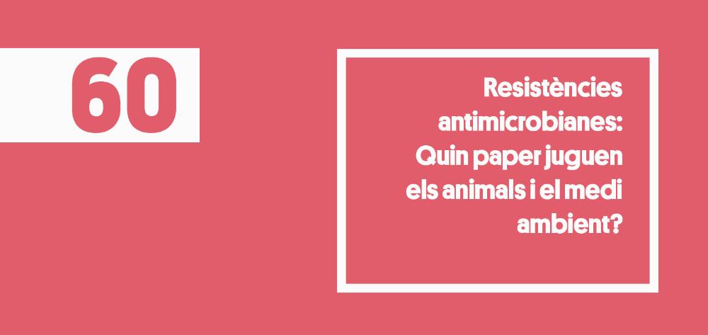 Resistències antimicrobianes: Quin paper juguen els animals i el medi ambient?