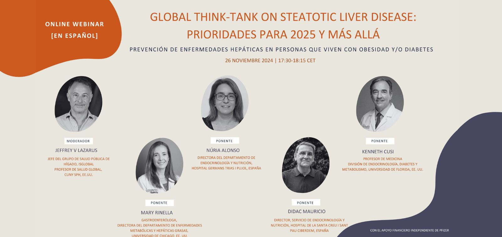 Global think-tank on steatotic liver disease: prioridades para 2025 y más allá