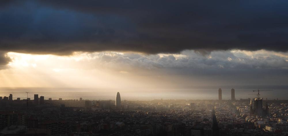 Barcelona skyline